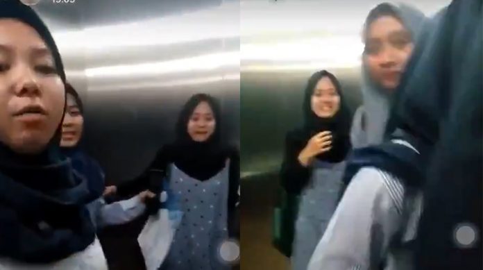 Viral Penampakan Hantu Berhijab di Lift, Ternyata Begini Penjelasannya
