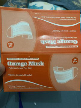 Masker dijual Seharga Rp 330 ribu Sekotak, Isinya Masker Tidak Layak Pakai