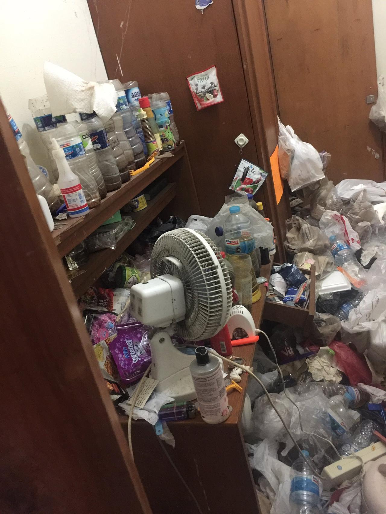 Kamar Kos Cewek Dipenuhi Sampah, Penghuni Kabur Tidak Bayar Dua Bulan