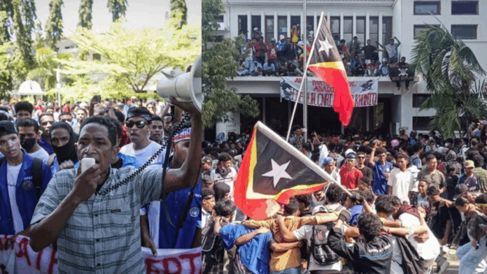 Timor Leste Lakukan Deonstrasi, Sekitar 1000 Masyarakat Turun ke Jalan Menyusul Indonesia, Nepal, dan Peru