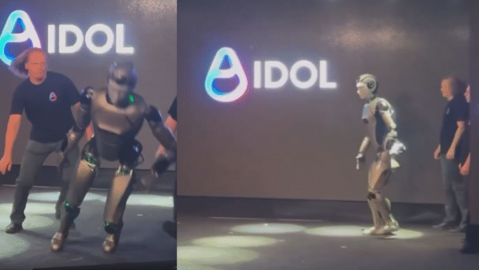 Gagal Terlihat Keren, Robot AI Pertama yang Diluncurkan Rusia Jatuh Tersungkur saat Dilakukannya Peluncuran