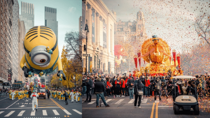 Balon Raksasa Hiasi New York Dalam Merayakan Thanksgiving Day 2025