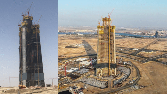 Siap Salip Burj Khalifa, Jeddah Tower Capai lantai ke-80