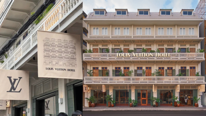 'Hotel' Louis Vuitton di Bangkok Pamerkan Sejarah Motif Monogram