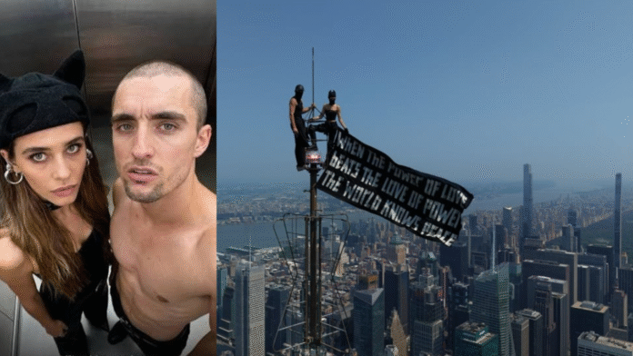 Pasangan Rusia ini Ditangkap Karena Aksi Nekat Melamar di Puncak Gedung Empire State