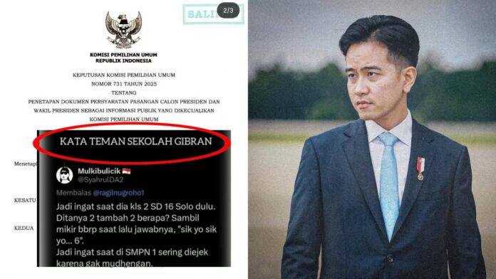 Polemik Ijazah Gibran Kembali Ramai Usai Putusan MK, Ada Apa
