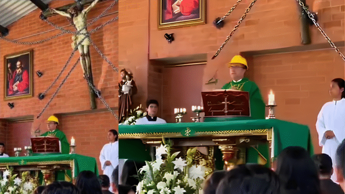 Sebuah Gereja jadi Sorotan karena Mengikat Patung Yesus dengan Rantai